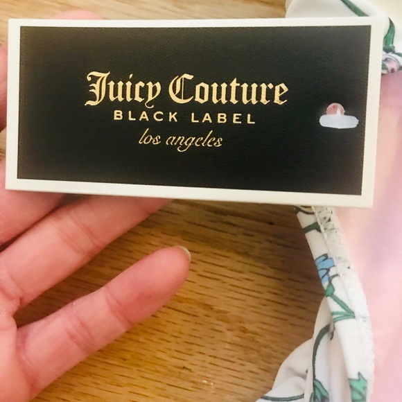 NWT JUICY COUTURE BLACK LABEL ONE PIECE SIZE M - Picture 6 of 8
